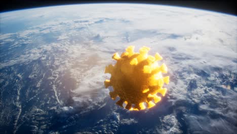 Coronavirus-Covid-19-Asteroid-In-Der-Nähe-Der-Erde
